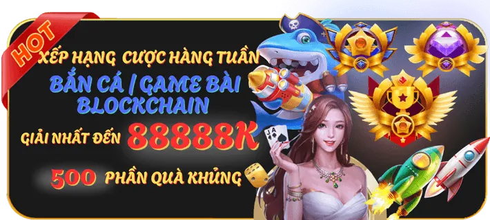 Giao diện trò chơi bắn cá với nhiều loài cá và vũ khí